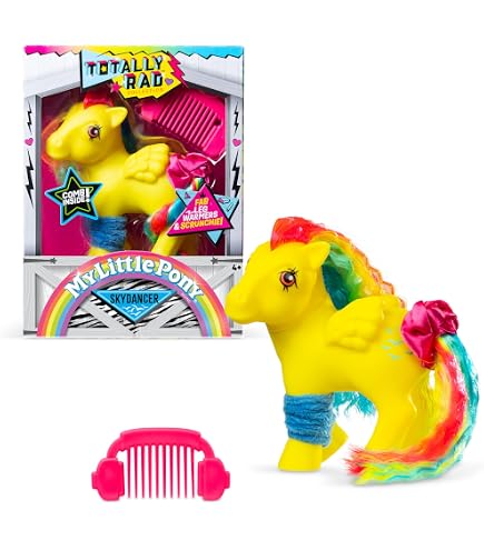 Basic Fun My Little Pony x Stranger Things – Retro Rockin' Pony